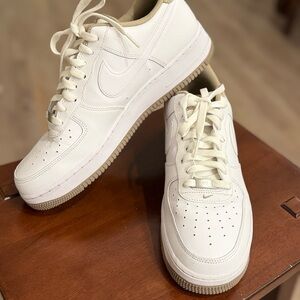 Nike Air Force One with Tan Sole